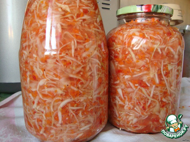 Закуска из капусты 