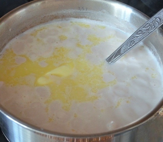 Milk soup 