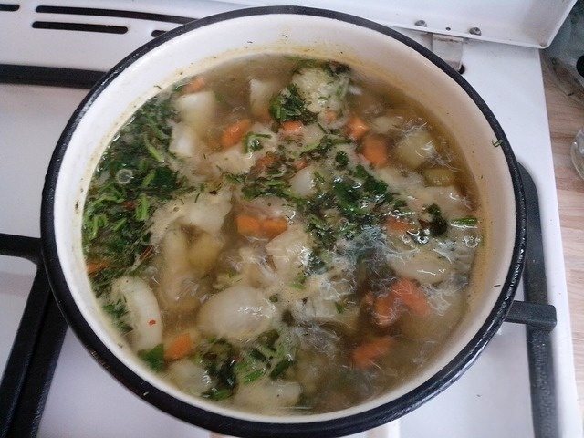 Fish soup light