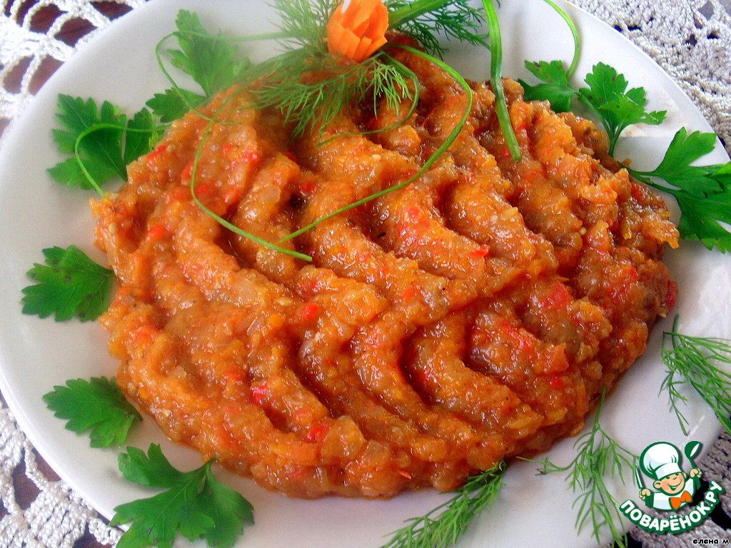 Овощная икра