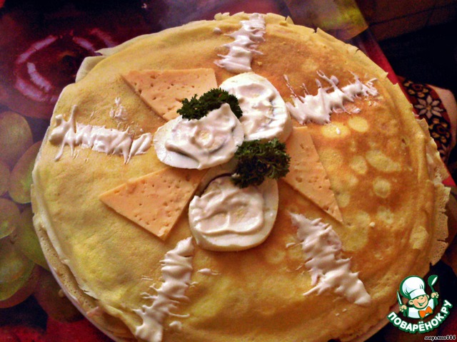 My pancake cake