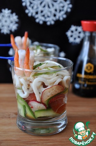 Ceviche of squid