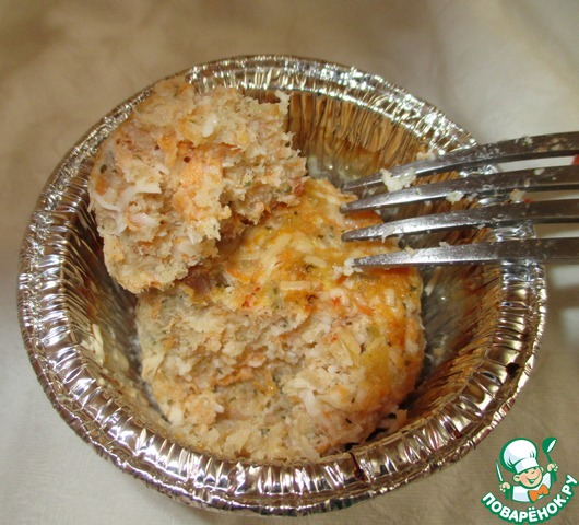 Fish cakes Smoked in tomato sauce