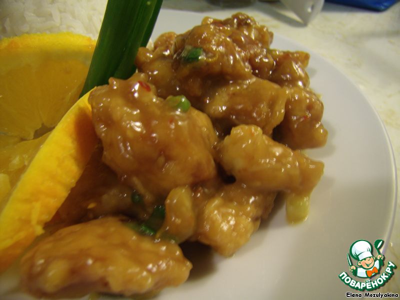 Orange chicken