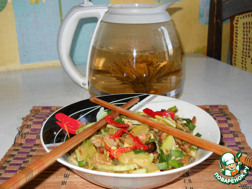 Кабачки по-корейски