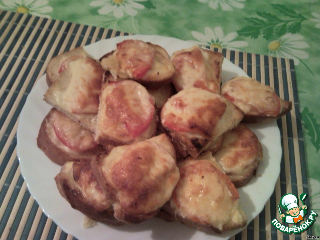 Вкусные бутерброды на закуску