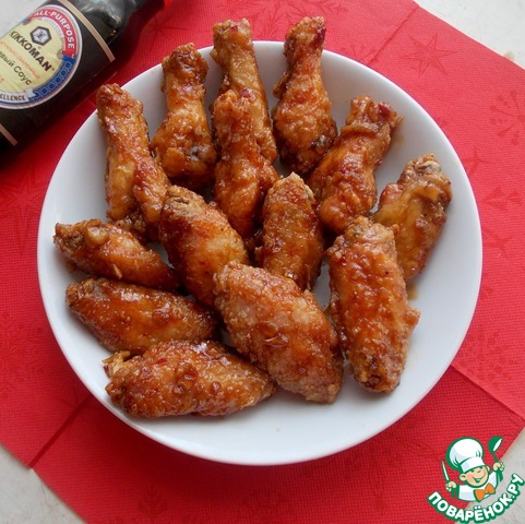 Crispy wings in Chinese