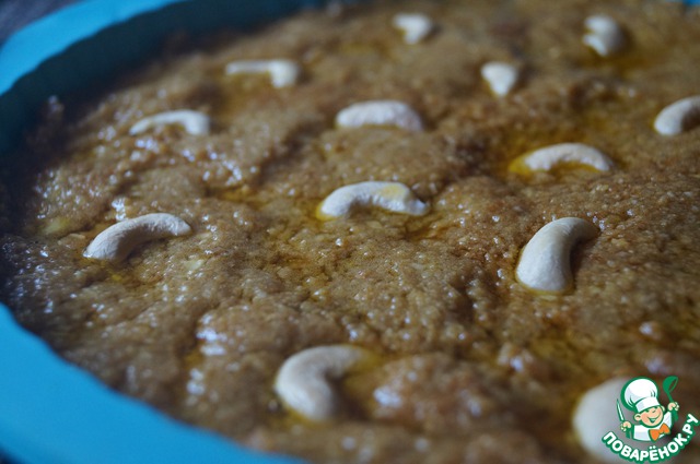 Burfi from chickpea flour