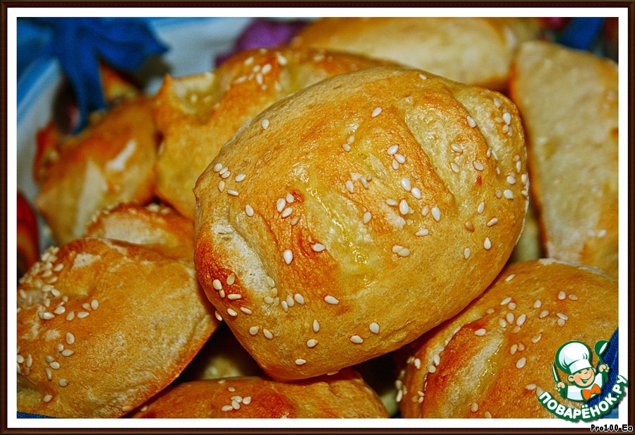 Potato rolls with rosemary