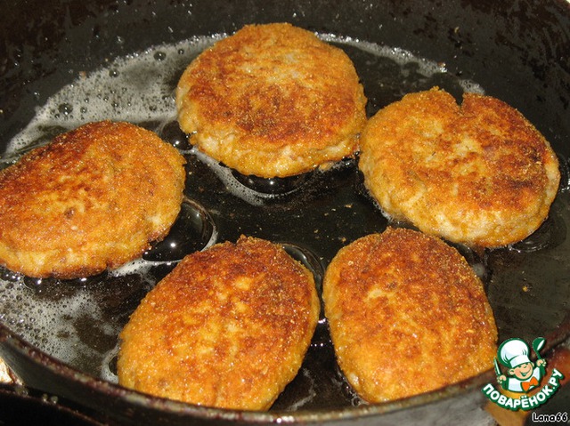 Chops buckwheat-potato