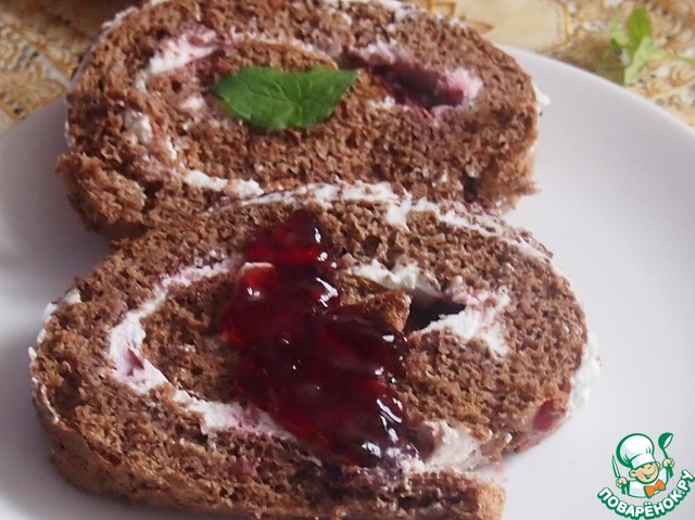 Black forest roulade