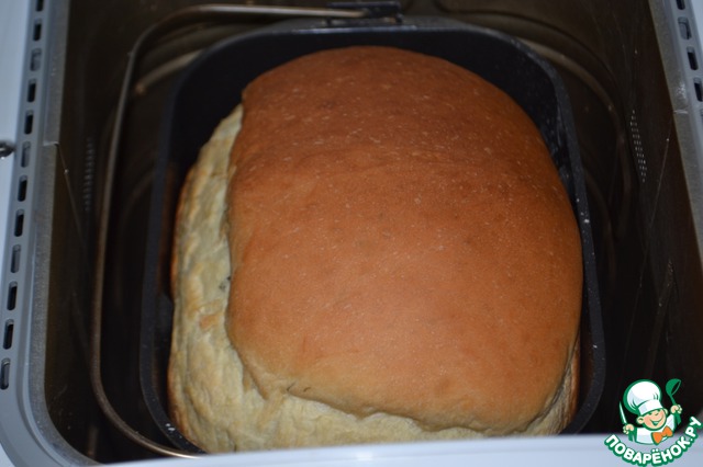 Quick potato bread with chives