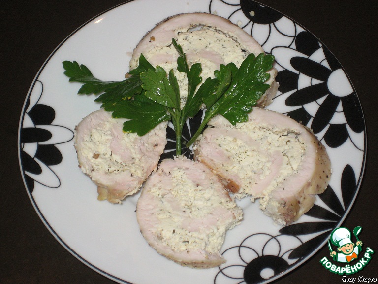 Chicken breast with cottage cheese