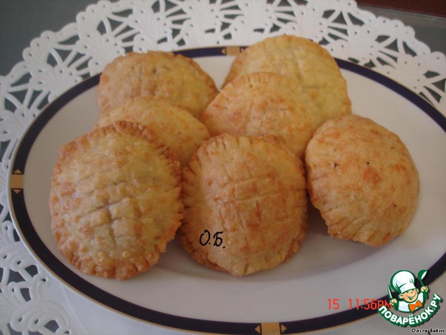 Cakes of cheese dough 