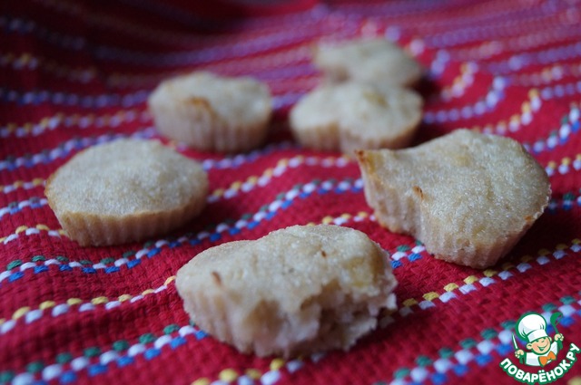 Soft banana cookies