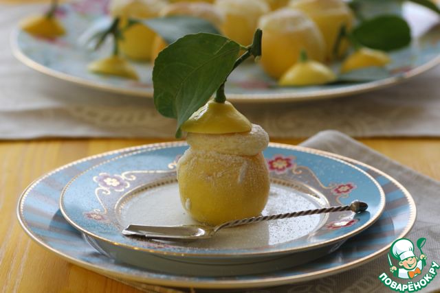 Lemon souffle from Martha Stewart