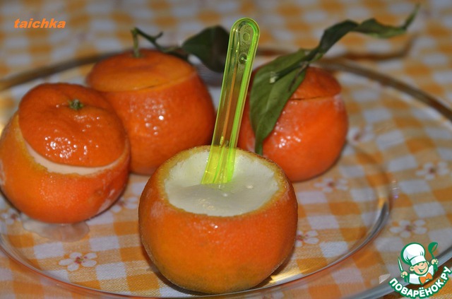 Mandarin dessert 