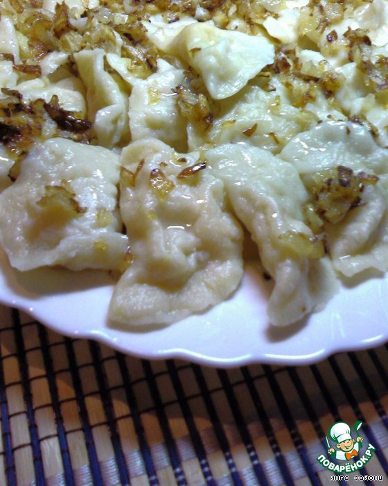 Dumplings with potatoes