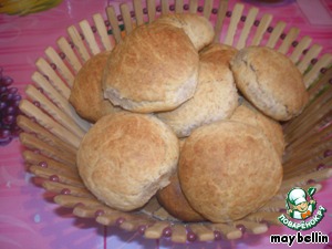 Baby trubnye rolls without eggs and yeast