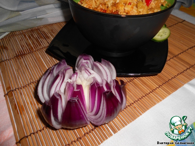 Fried rice with pork 