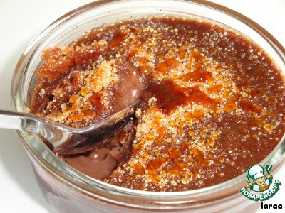 Chocolate creme brulee