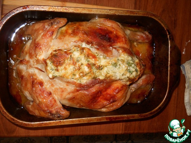 Stuffed chicken