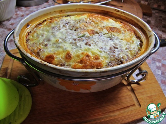 Buckwheat casserole 