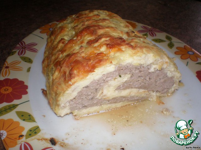 Meatloaf with cheese 