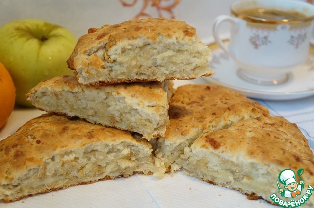 A quick oatmeal cheese bread for Breakfast