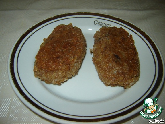 Meatballs from buckwheat