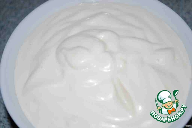 Homemade mayonnaise