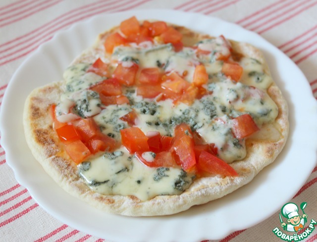 Pizza and tortilla for quick Breakfast