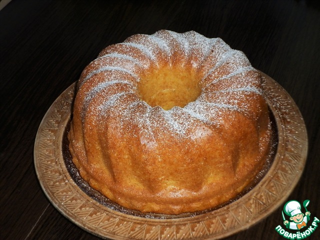 Orange cake with olive oil