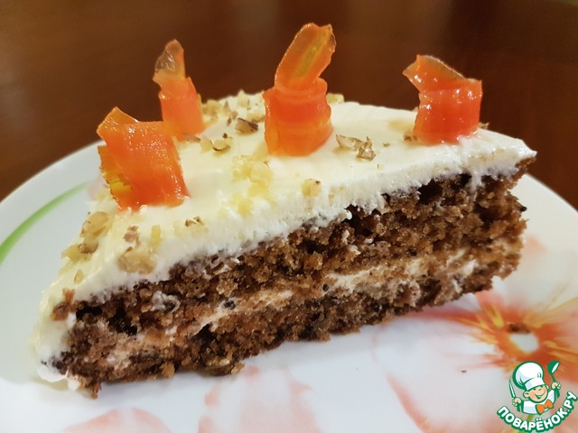 Delicious carrot cake