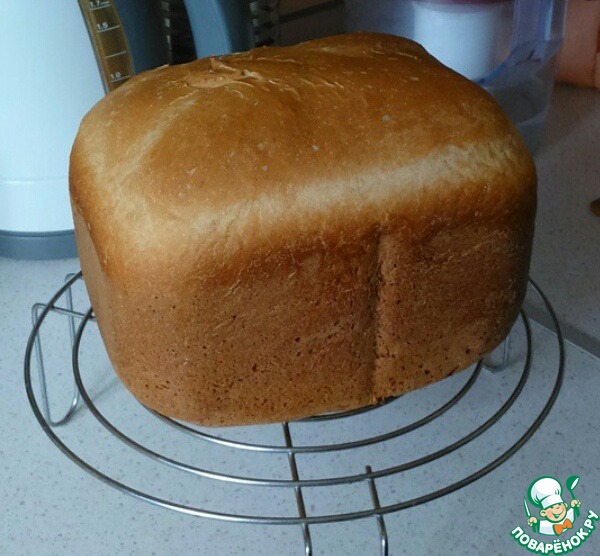 Homemade bread from bread machine