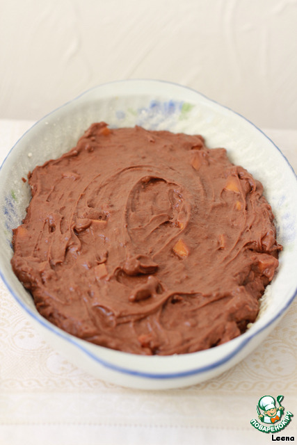 Chocolate cake with pumpkin