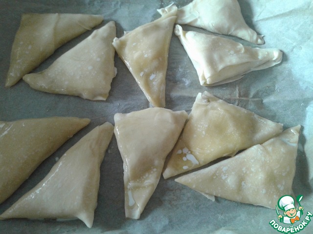 Tiropitakia with homemade Filo dough