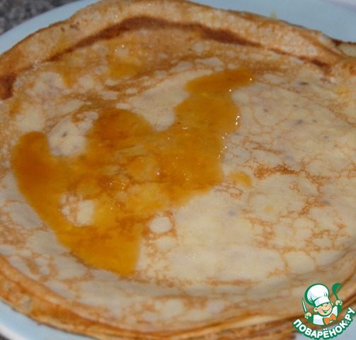 French orange crepes