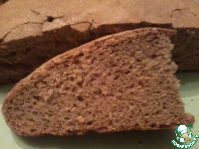 Whole grain rye bread 