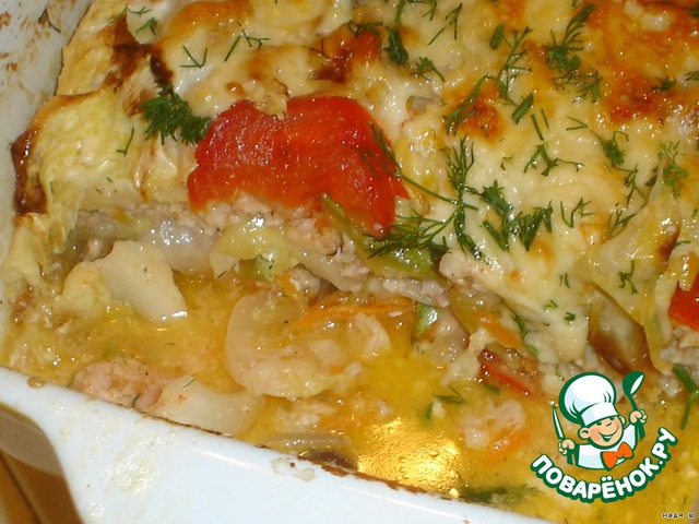 Cabbage casserole