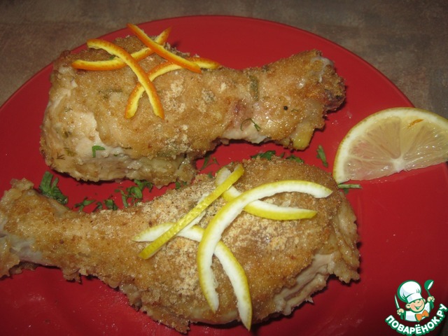 Baked chicken legs 