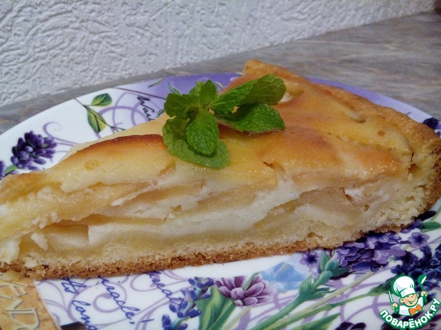Tsvetaeva pie with apples