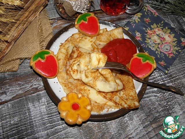 Pancakes of starch perfect