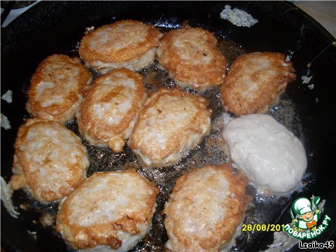 Pork chops with cabbage