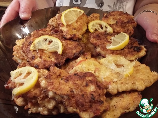 Chicken cutlets from Ivanovna