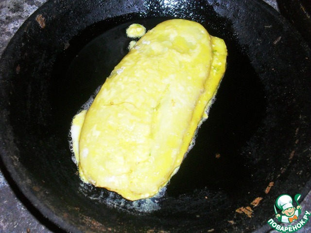 Шницель из кабачка