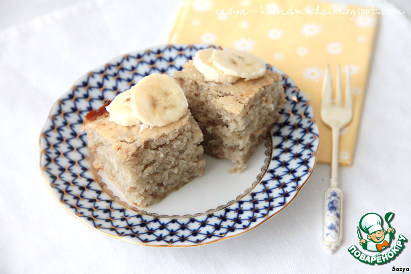 Banana cake-cupcake