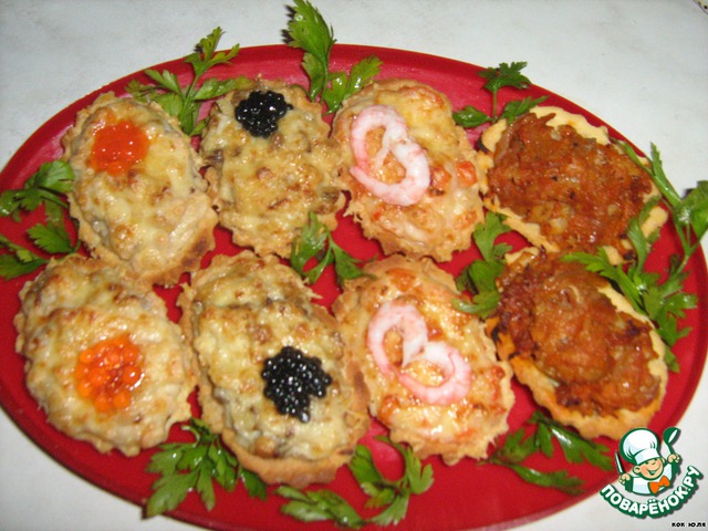 Baked tarts 