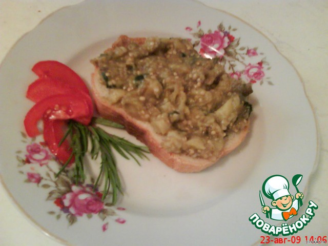 Закуска из баклажанов