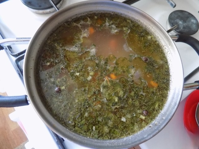 Pickle with rice and chicken